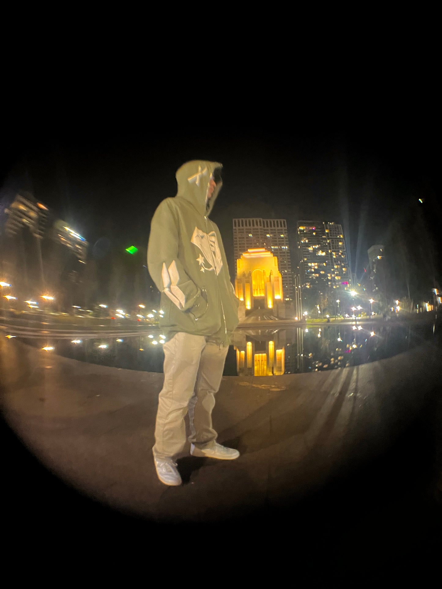Full Zip Hoodie "OLIVE"