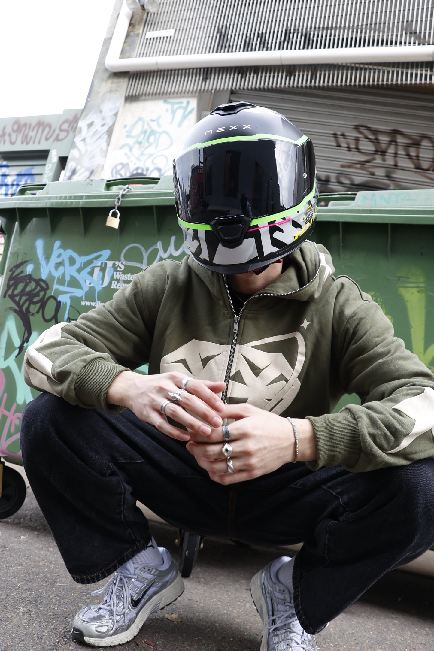 Full Zip Hoodie "OLIVE"