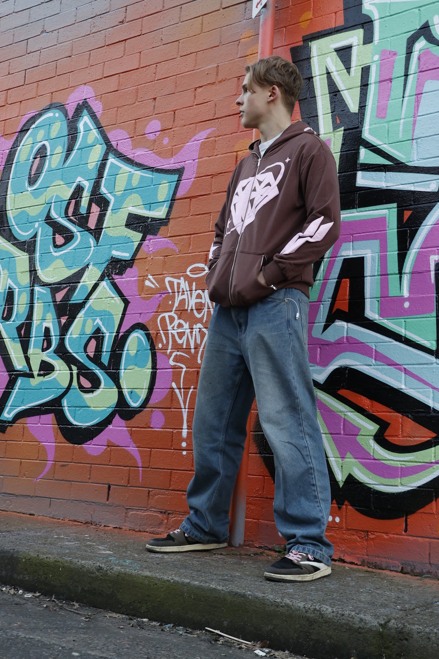 Full Zip Hoodie "MOCHA"